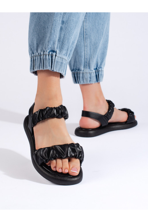 Juodos spalvos   sandalai  Juodos spalvos   sandalai
