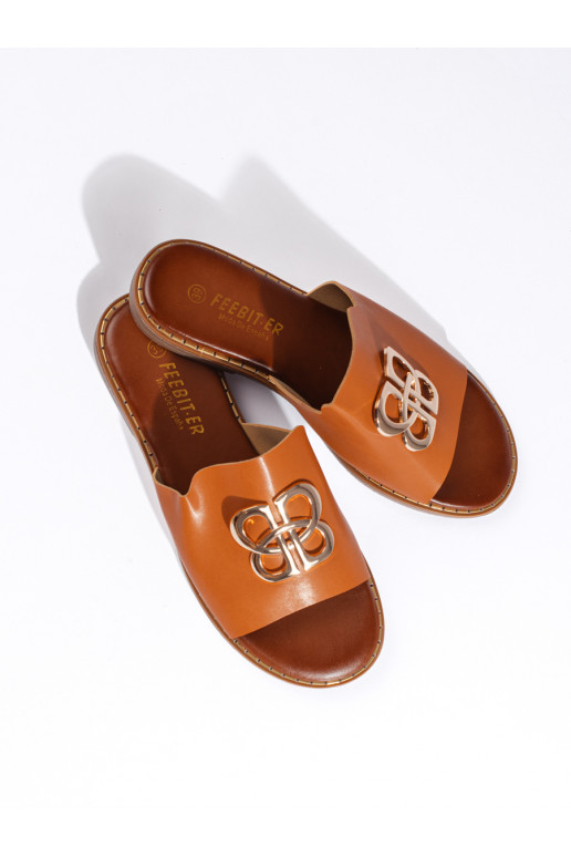 rudos spalvos  Šlepetės   rudos spalvos  Šlepetės