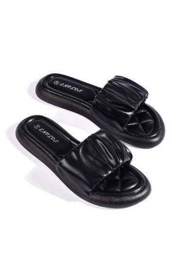 Juodos spalvos Šlepetės   2