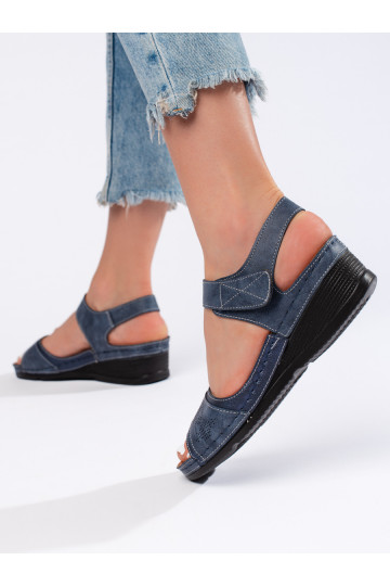 mėlynos spalvos sandalai   2