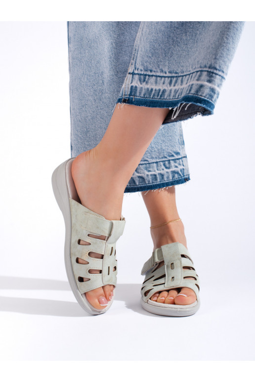   Šlepetės  pilkos spalvos