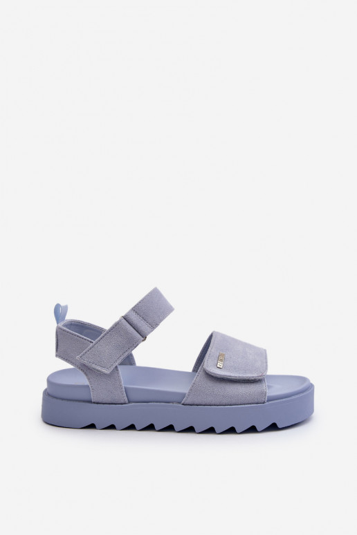 Zomšinės basutės su platforma Big...