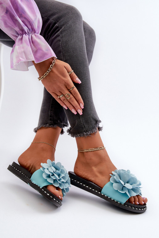 Moteriškos šlepetės su gėlių... Moteriškos šlepetės su gėlių...