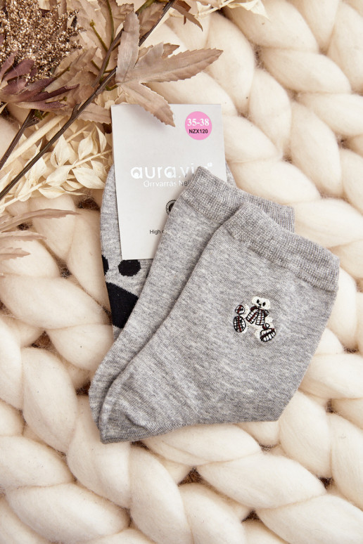 Medvilninės kojinės su meškiukai... Medvilninės kojinės su meškiukai...