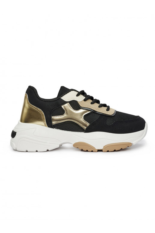 Moteriški laisvalaikio batai juodos spalvos