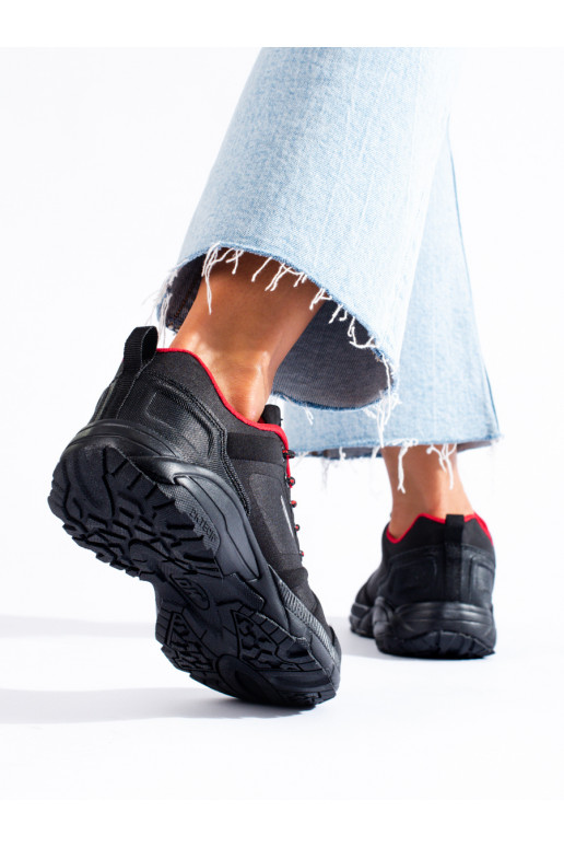 Trekingo batai DK juodos raudonos spalvos