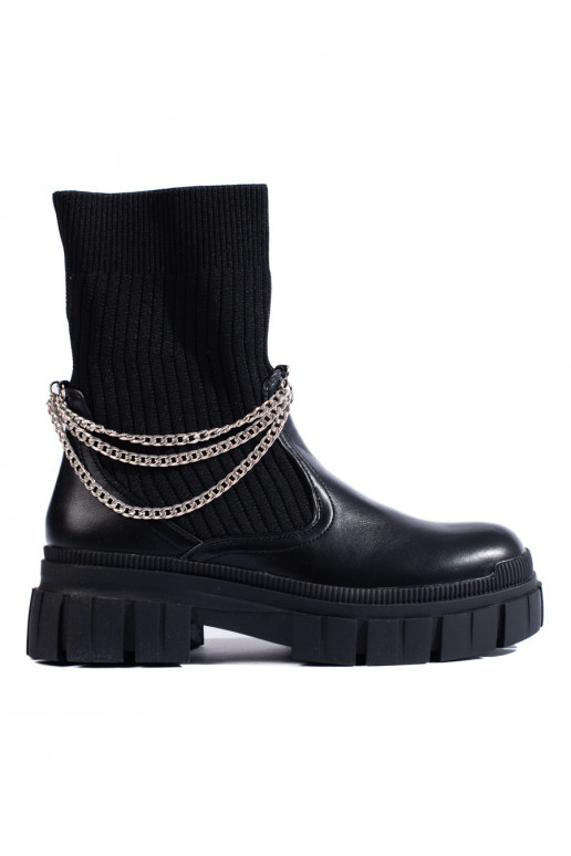 Juodos spalvos moteriški aulinukai 