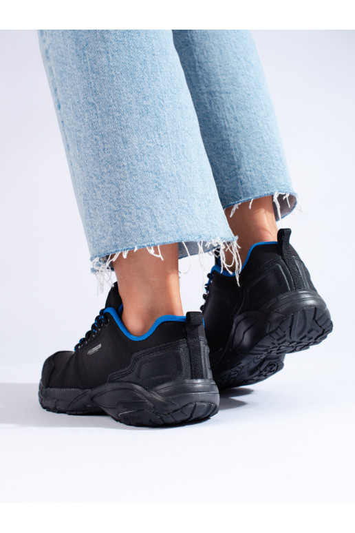 Trekingo batai DK juodos-žydros spalvos