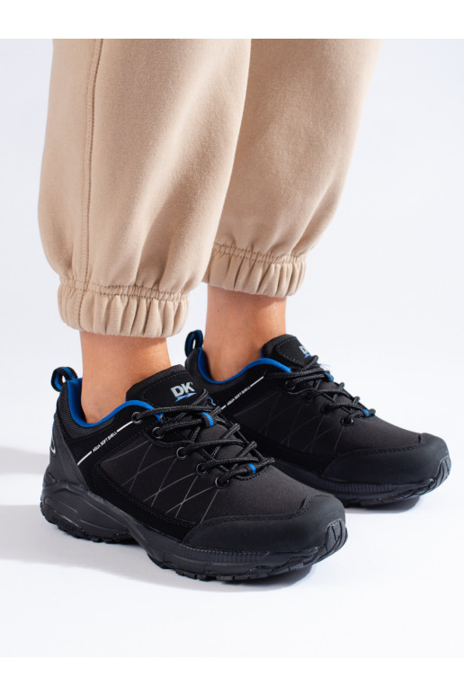 Trekingo batai DK Waterproof juodos-žydros spalvos Trekingo batai DK Waterproof juodos-žydros spalvos