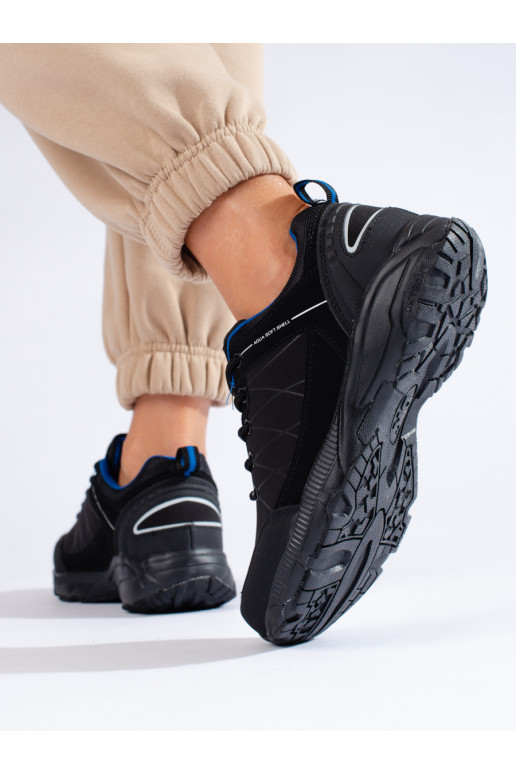 Trekingo batai DK Waterproof juodos-žydros spalvos Trekingo batai DK Waterproof juodos-žydros spalvos