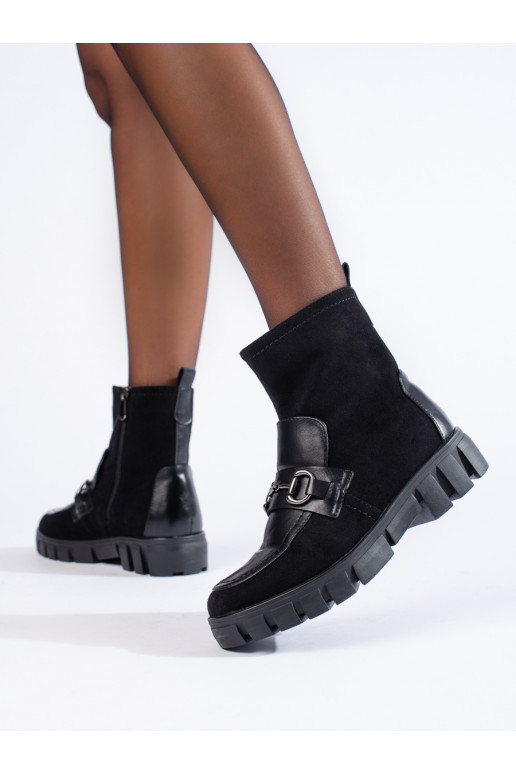 Moteriški aulinukai Vinceza juodos spalvos