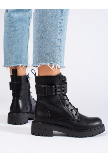 Moteriški aulinukai su raištukais iš eko odos 2