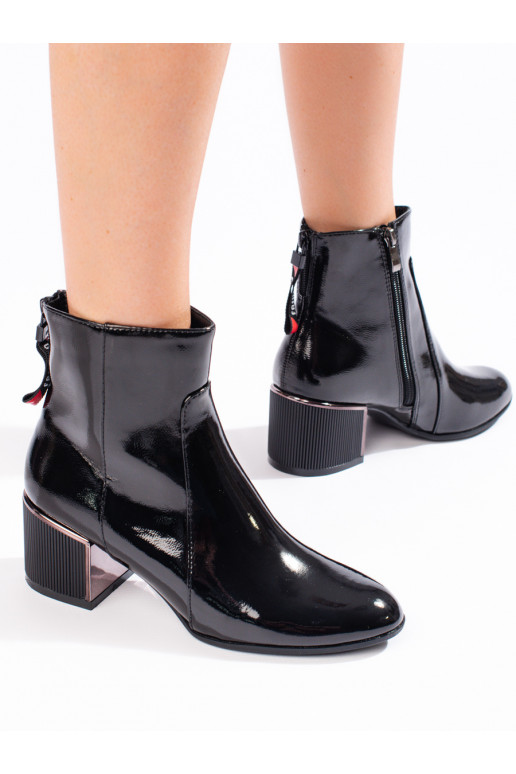 su lako efektu moteriški batai juodos spalvos su lako efektu moteriški batai juodos spalvos