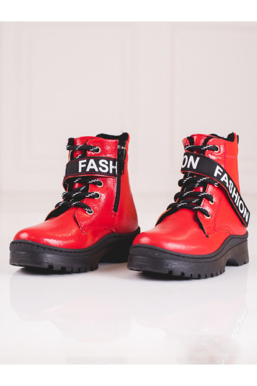 Aulinukai  Potocki fashion raudonos spalvos