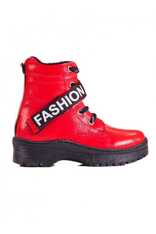 Aulinukai  Potocki fashion raudonos spalvos