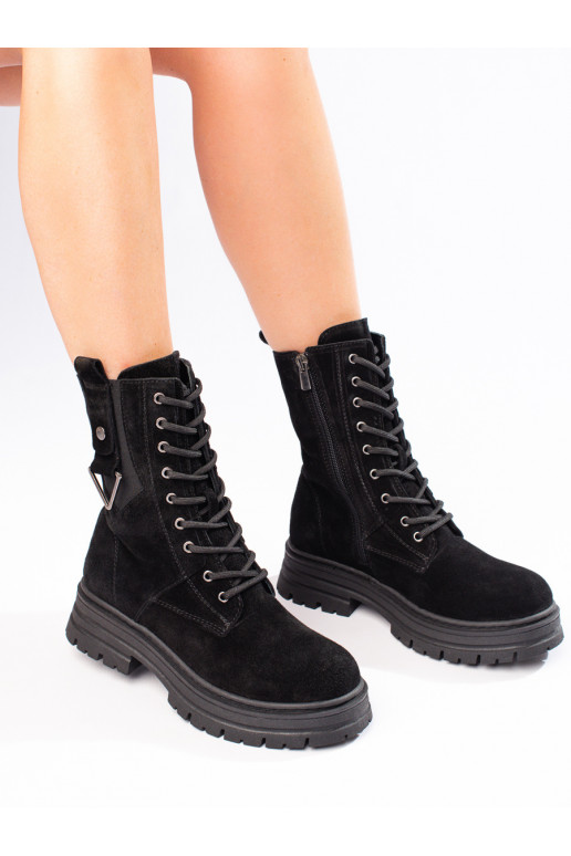  Moteriški batai  juodos spalvos