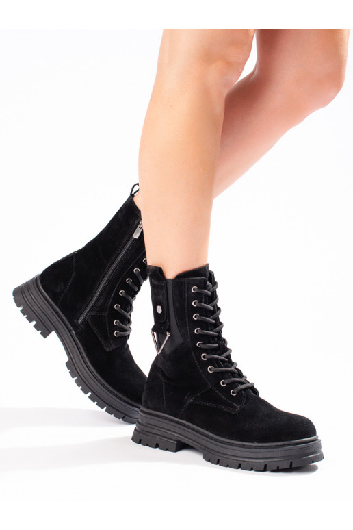  Moteriški batai  juodos spalvos