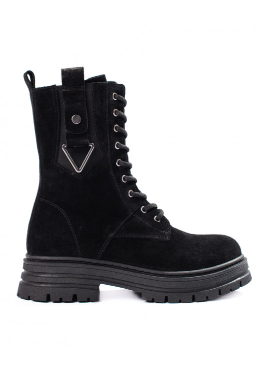  Moteriški batai  juodos spalvos