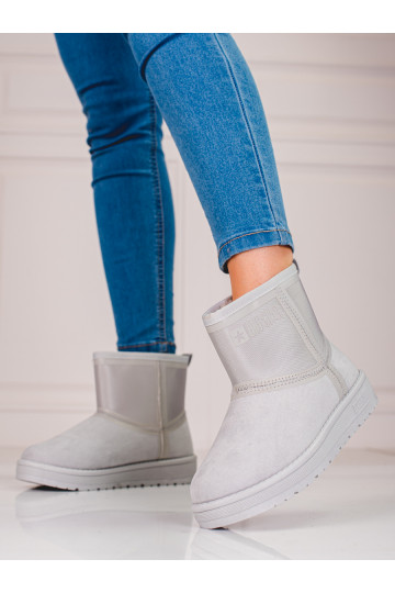 pilkos spalvos Moteriški sniego batai  Big Star KK274613