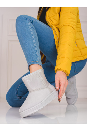 pilkos spalvos Moteriški sniego batai  Big Star KK274613 2