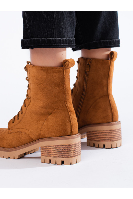 rudos spalvos  moteriški batai rudos spalvos  moteriški batai