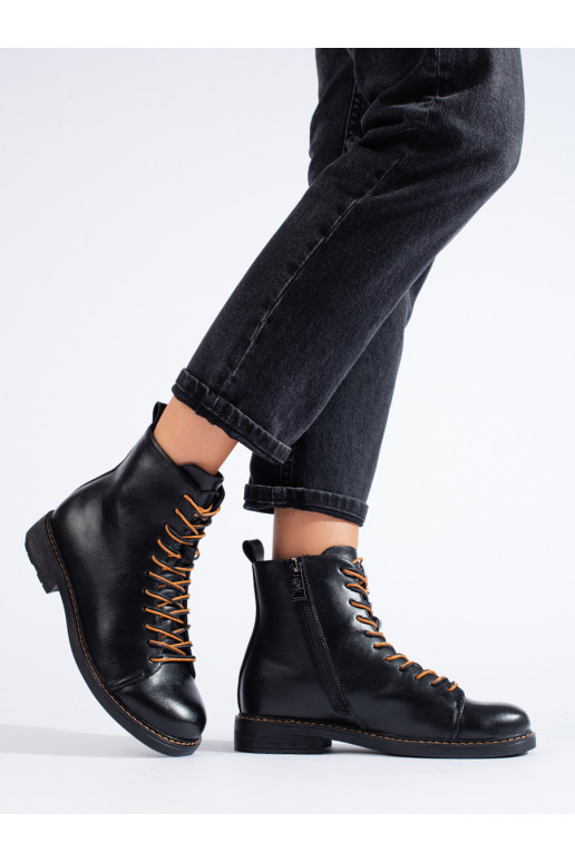 su dirželiais juodos spalvos moteriški aulinukai Vinceza