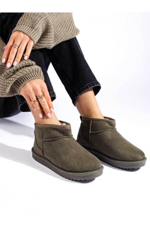 chaki spalvos Moteriški sniego batai