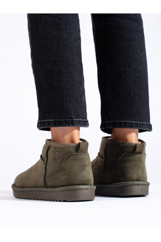 chaki spalvos Moteriški sniego batai