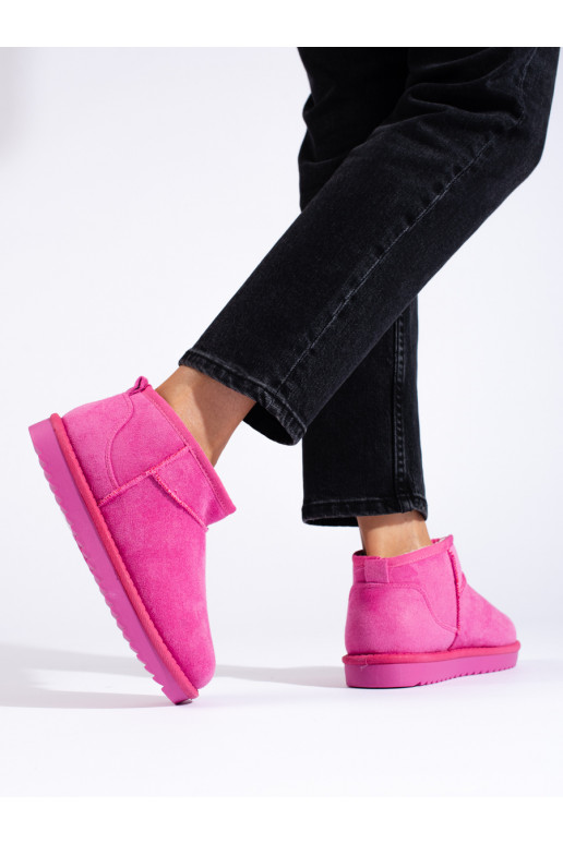 rožinės spalvos Moteriški sniego batai