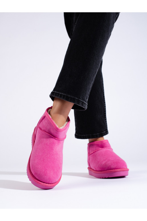 rožinės spalvos Moteriški sniego batai