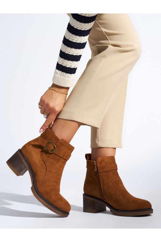 rudos spalvos moteriški batai