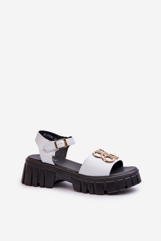 Moteriškos basutės baltos spalvos su...