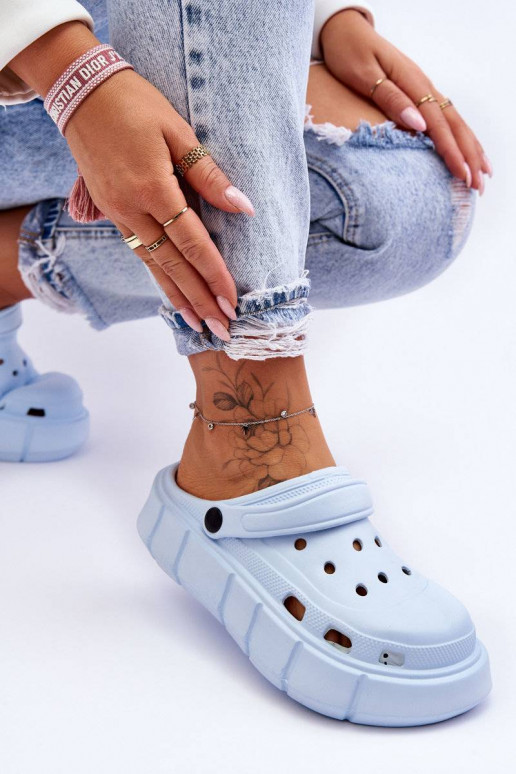 Crocs tipo šlepetės su paaukštinta...