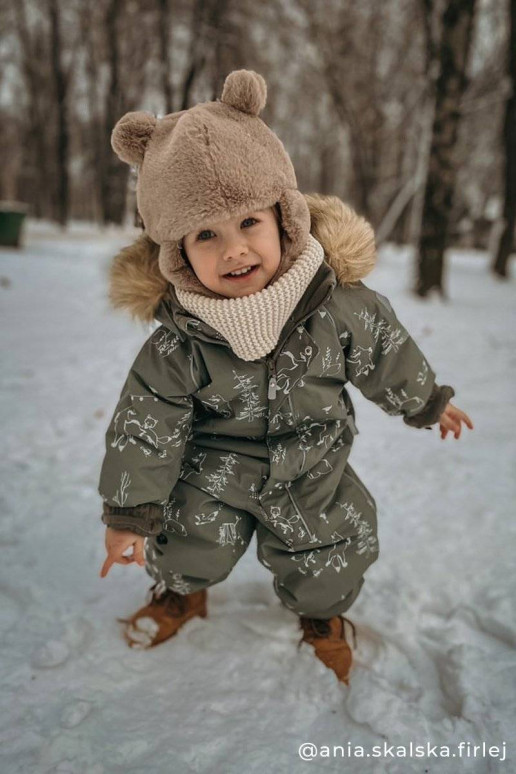 Šilti vaikiški aulinukai rudos spalvos Šilti vaikiški aulinukai rudos spalvos