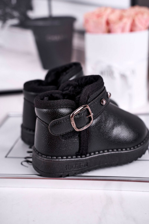 Šilti sniego batai juodos spalvos Šilti sniego batai juodos spalvos