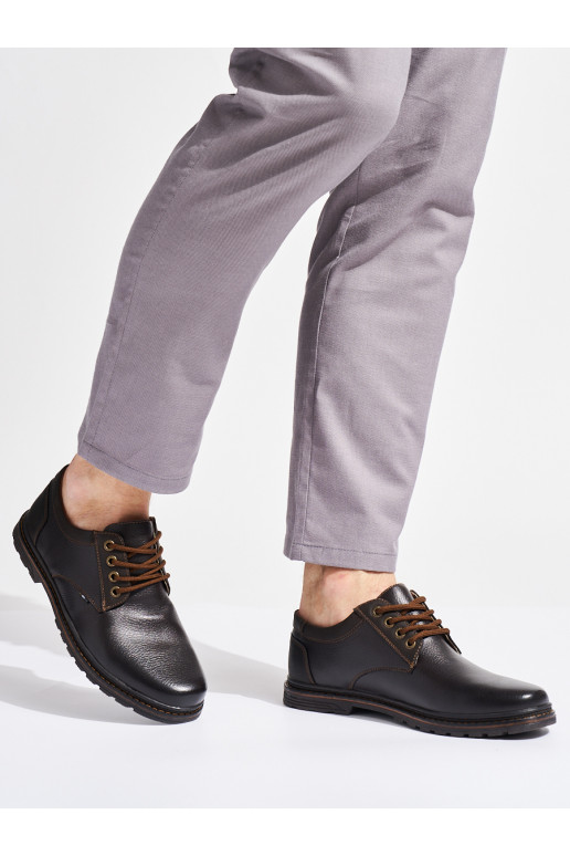  rudos spalvos batai su raištukais