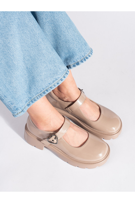 su lako efektu  mokasinai su masyviu kulnu