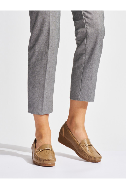 rudos spalvos  mokasinai na j ue