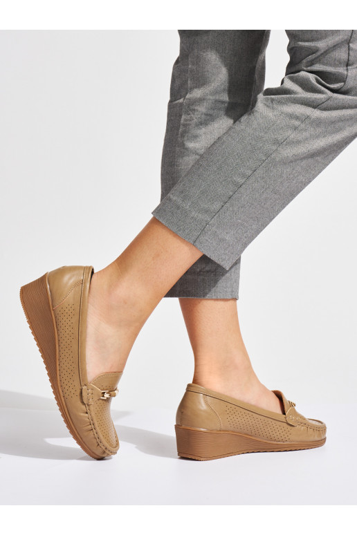 rudos spalvos  mokasinai na j ue