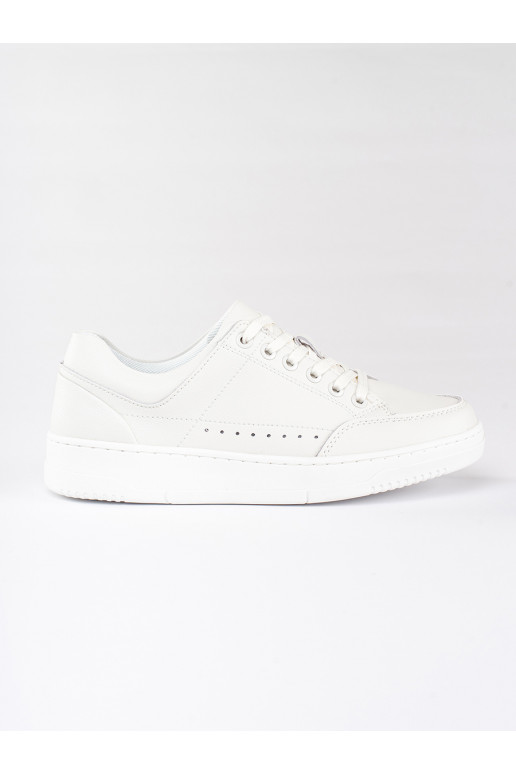 baltos spalvos   batai su aukšta platforma