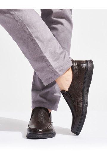 rudos spalvos mokasinai  iš eko odos 2