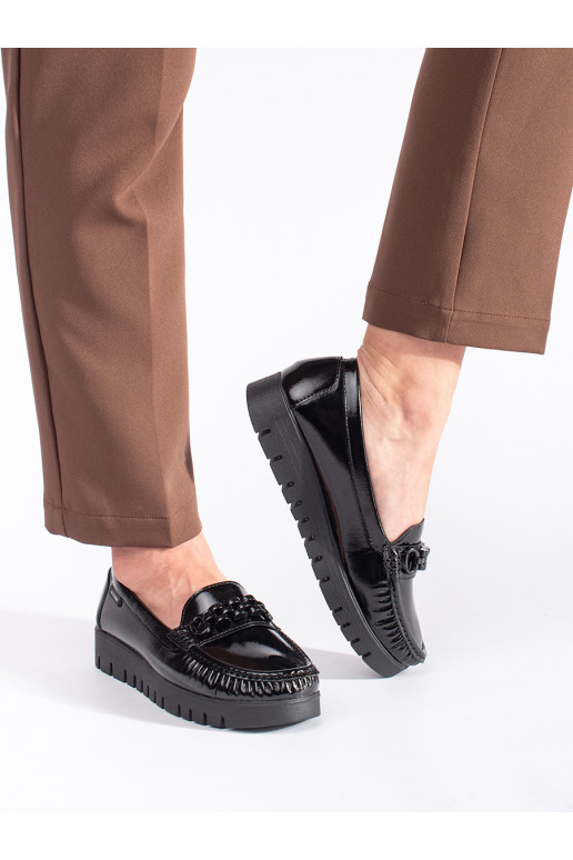 su lako efektu moteriški pusbačiai su masyviu kulnu