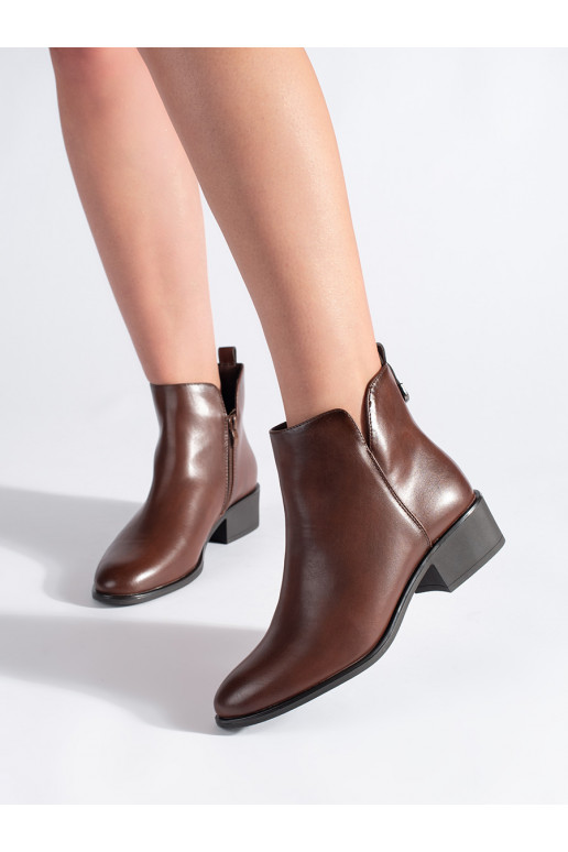 rudos spalvos  moteriški batai Sergio Leone