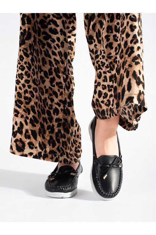 Juodos spalvos Mokasinai su platforma