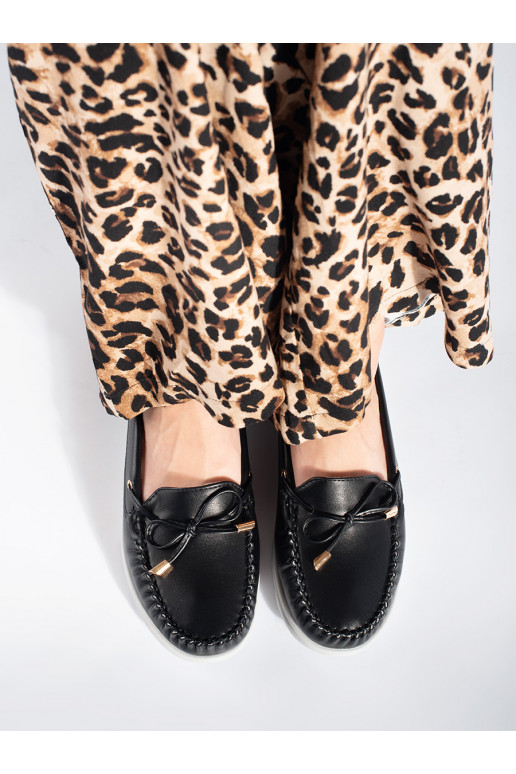 Juodos spalvos Mokasinai su platforma