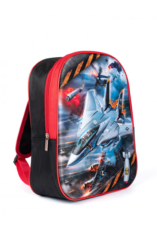 Juodos ir- kuprinė  ze statkiem kosmicznym Juodos ir- kuprinė  ze statkiem kosmicznym