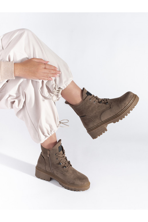 smėlio spalvos aulinukai Sergio Leone