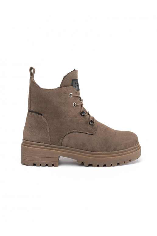 smėlio spalvos aulinukai Sergio Leone