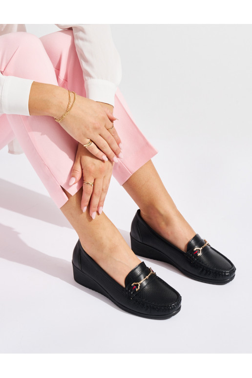 Juodos spalvos mokasinai 