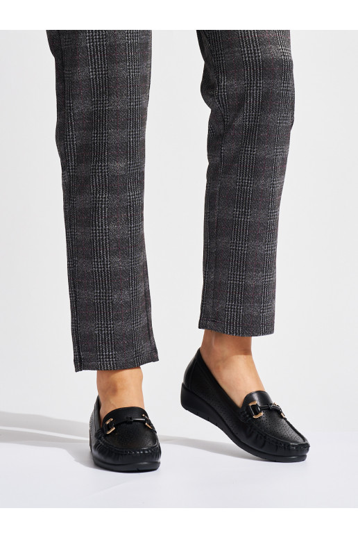 Juodos spalvos  mokasinai  Juodos spalvos  mokasinai